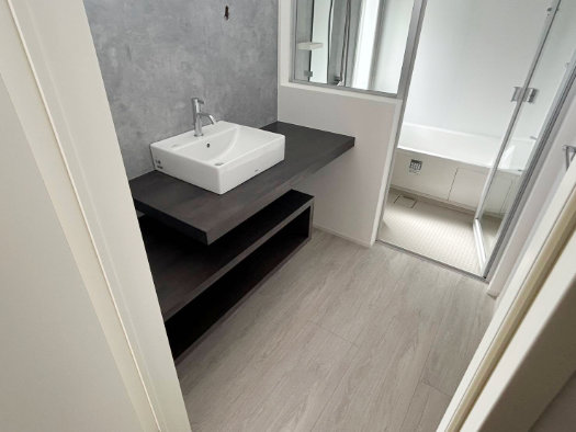 南区庚台2棟現場新築工事