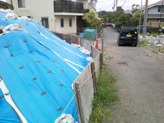 藤沢市T様邸新築工事「施工前」